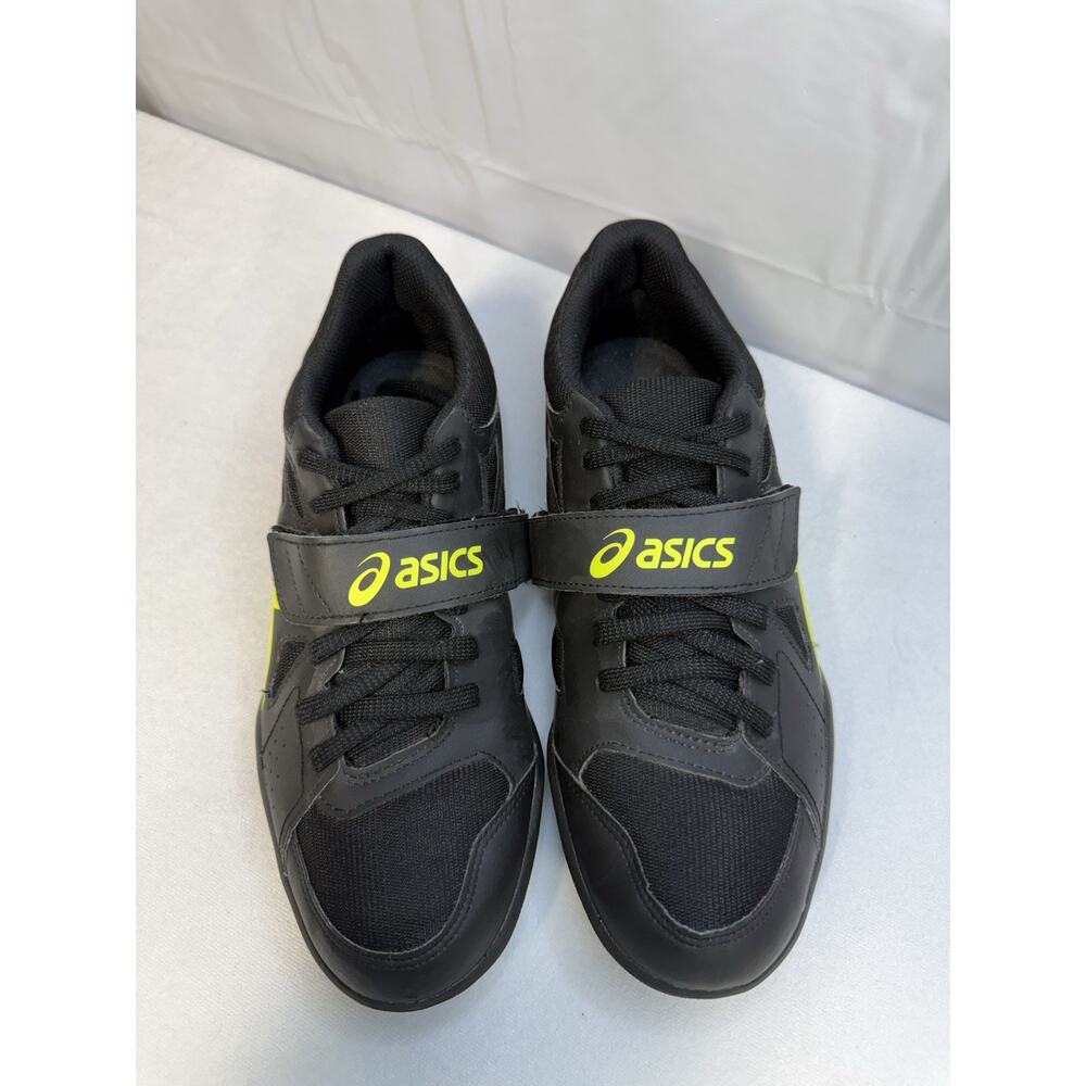 Asics Hyper Throw 3 Men’s 8.5 Track And Field Shoes Black Safety Yellow - Picture 2 of 7